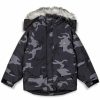 Grimey Recycled | Parka Grimey All Over Print Tusker Temple Puffer - Black - Fw23