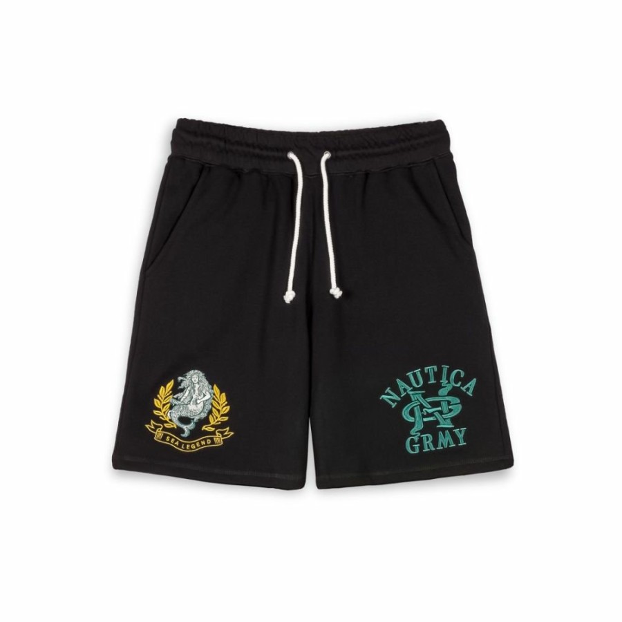 Grimey Shorts | Pantalon Corto Grimey Mighty Harmonist Nautica X Grmy - Black - Ss24