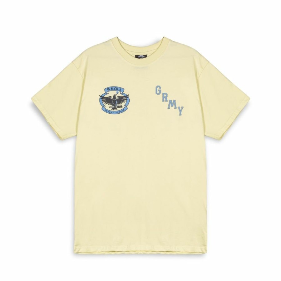 Grimey Organic | Camiseta Grimey Causing Panic The Mecha Regular - Cream - Ss24