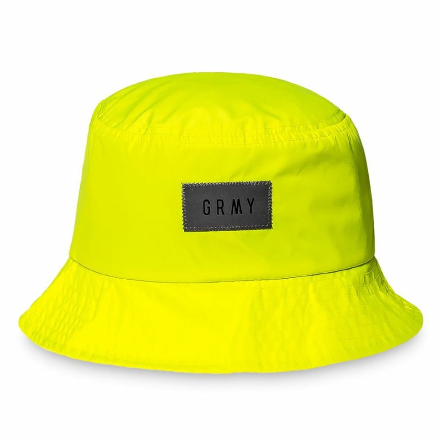 Grimey Head Wear | Grimey Flying Saucer Bucket Fw19 Fluor Yellow