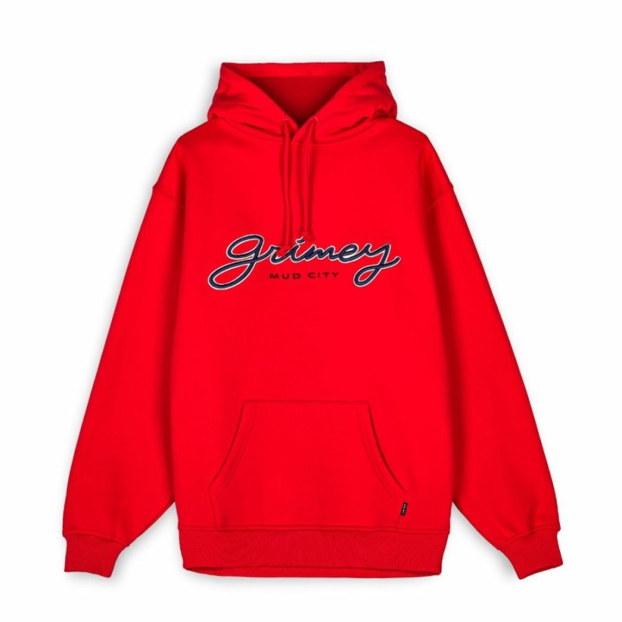 Grimey Sweatshirts | Sudadera Grimey "Dust Storm" Hoodie - Red - Fall 22