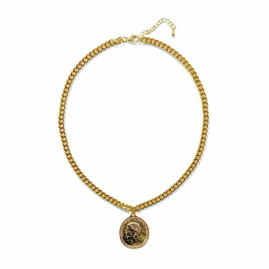 Grimey Misc | Grimey The Toughest Necklace - Golden - Spring 23