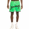 Grimey Shorts | Grimey "Strange Fruit" Mesh Shorts Green - Spring 21