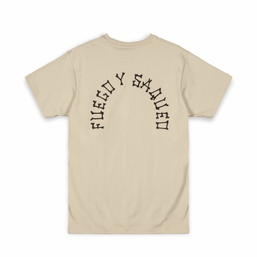 Grimey Organic | Camiseta Grimey The Infame - Cream - Fw23