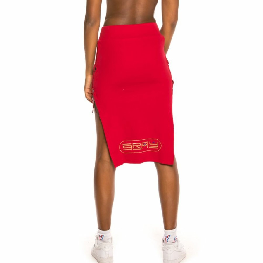 Grimey Skirts | Grimey Engineering Skirt Fw19 Wine