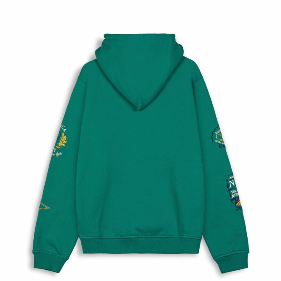 Grimey Ss24 | Sudadera Grimey Mighty Harmonist Nautica X Grmy - Green - Ss24