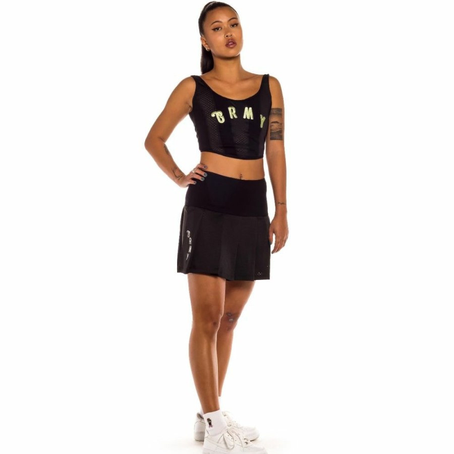 Grimey Women Outfits | Pack Grimey Top + Falda " Jungle Punch" - Black Girl - Spring 22