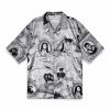 Grimey Ss24 | Camisa Grimey Supastar Satin - Black - Ss24