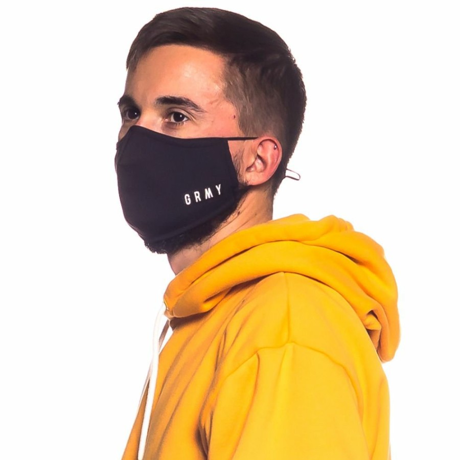 Grimey Misc | Grimey Box Logo Mask Fw20 Black