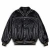 Grimey Coats | Chaqueta Grimey Madrid Pu Leather - Black - Fw23