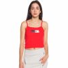 Grimey Tees & Tops | Grimey Girl Ashe Top Ss18 Red