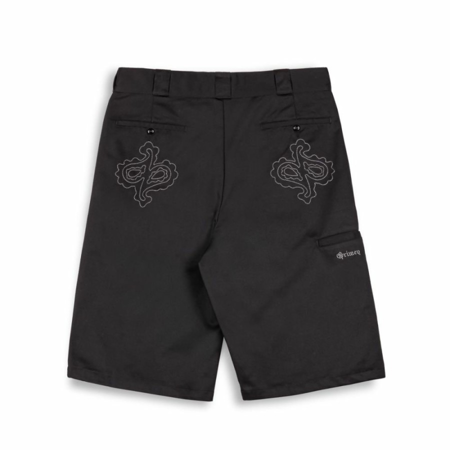 Grimey Shorts | Pantalon Corto Grimey Causing Panic Loose - Black - Ss24