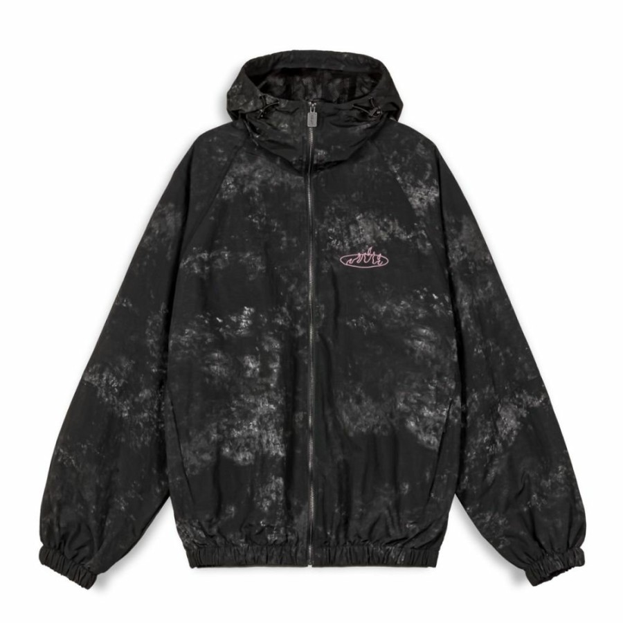 Grimey Jackets | Chaqueta Grimey Melted Stone Tie And Dye Vintage - Black - Fw23