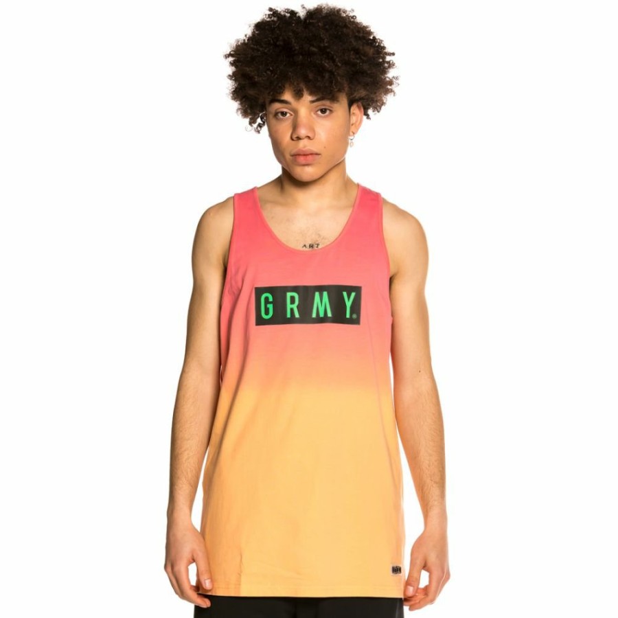 Grimey Tees | Camiseta De Tirantes Grimey "Frenzy Gradient" - Pink - Summer 21