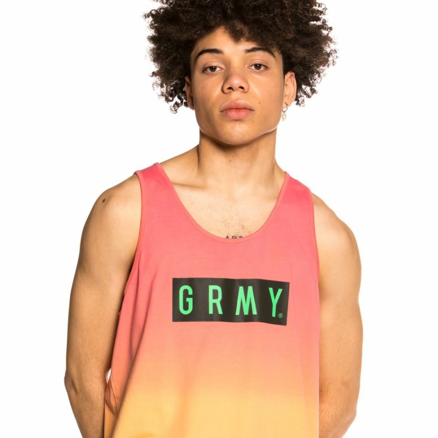 Grimey Tees | Camiseta De Tirantes Grimey "Frenzy Gradient" - Pink - Summer 21