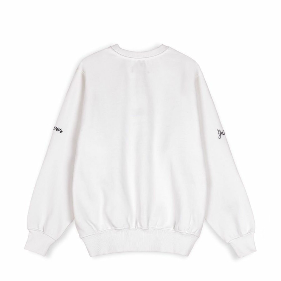 Grimey Sweatshirts | Sudadera Grimey "Snipes X Grimey True Roots" Crewneck - White - Fall 22