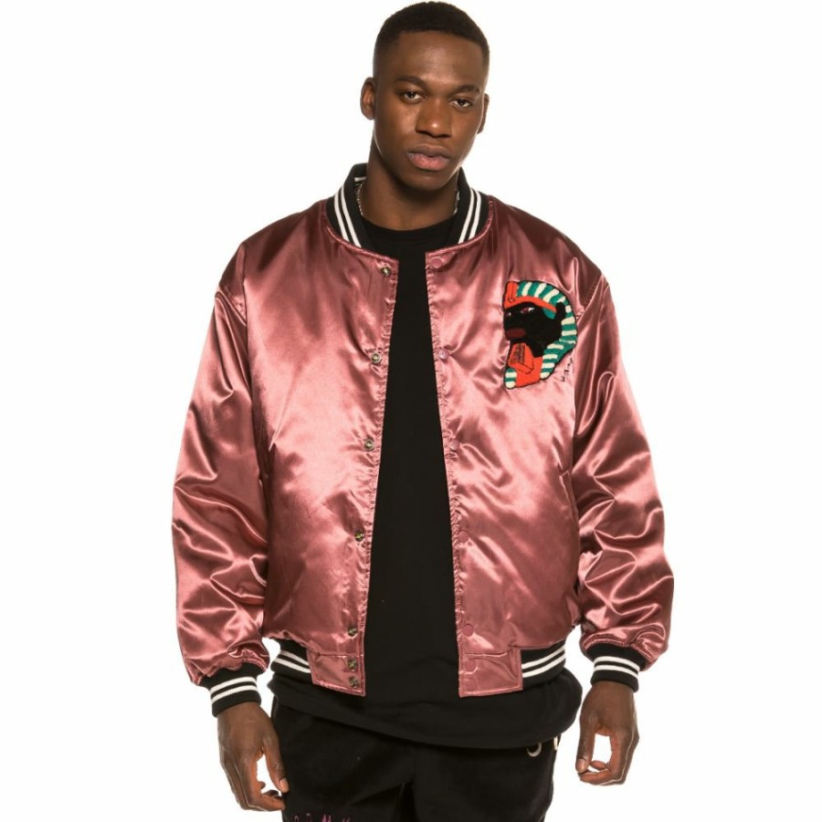 Grimey Jackets | Grimey Call Of Yore Reversible Satin Jacket Fw20 Black