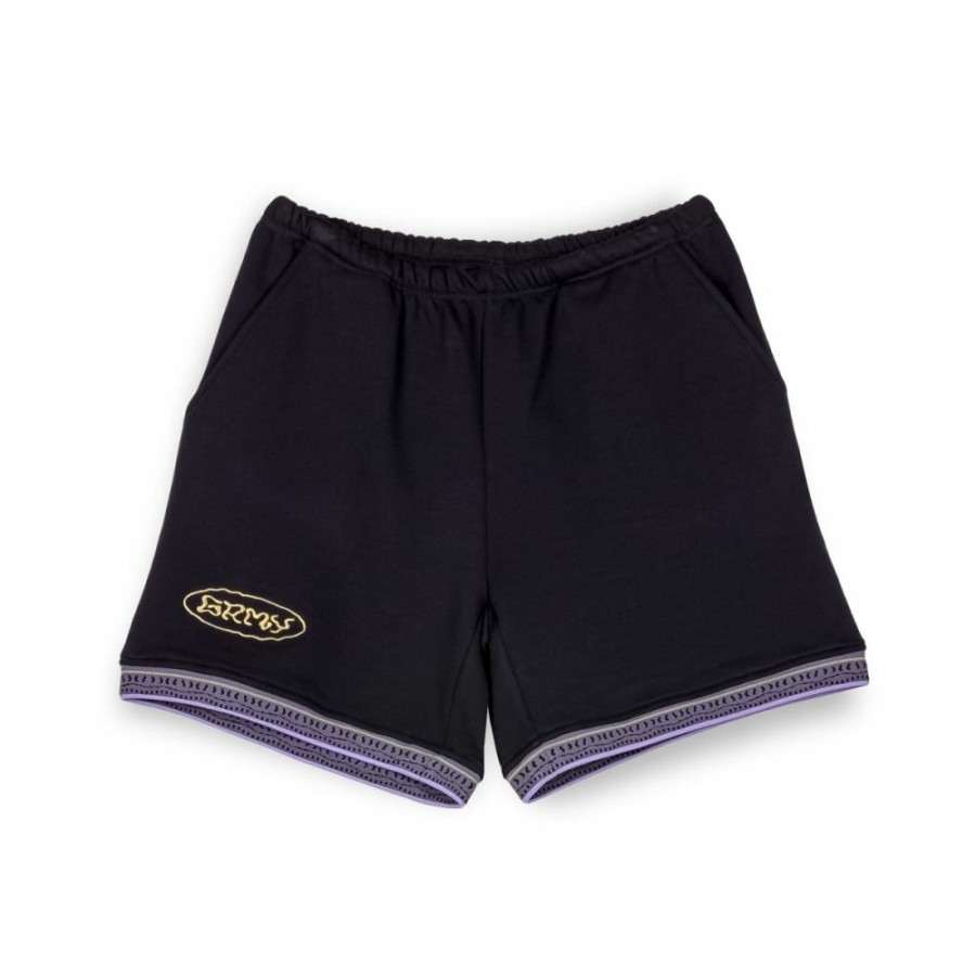 Grimey Shorts | Grimey Ufollow Grmy Sweatshorts - Black - Spring 23