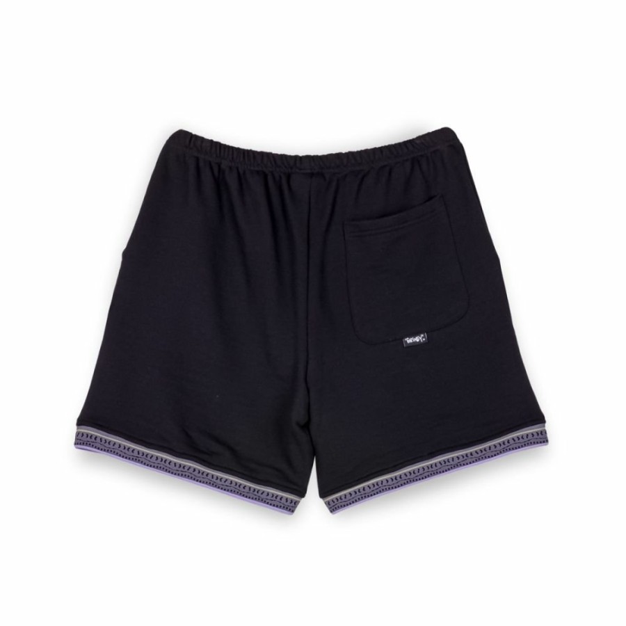 Grimey Shorts | Grimey Ufollow Grmy Sweatshorts - Black - Spring 23