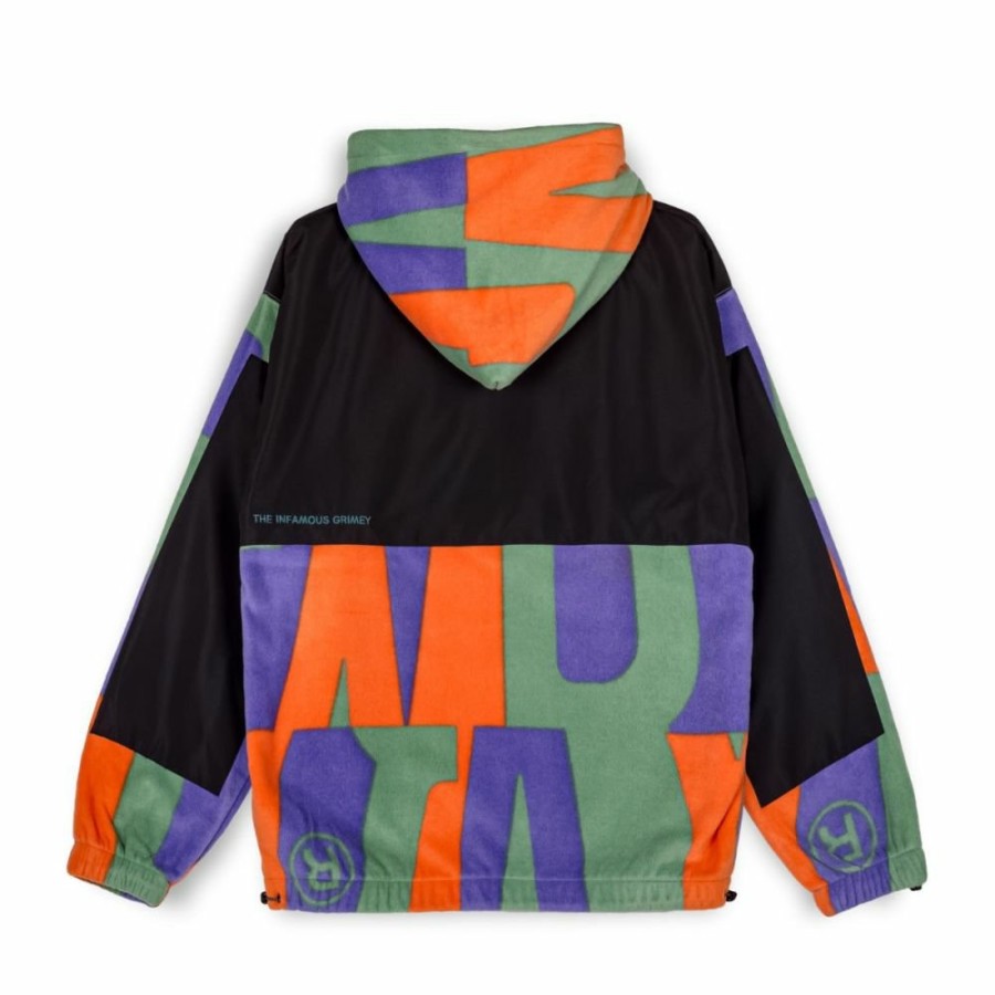 Grimey Sweatshirts | Sudadera Grimey Snow Fox All Over Polar Fleece - Multicolor - Winter 22