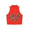 Grimey Tees & Tops | Grimey Lucky Dragon Girl Top - Red - Ss24