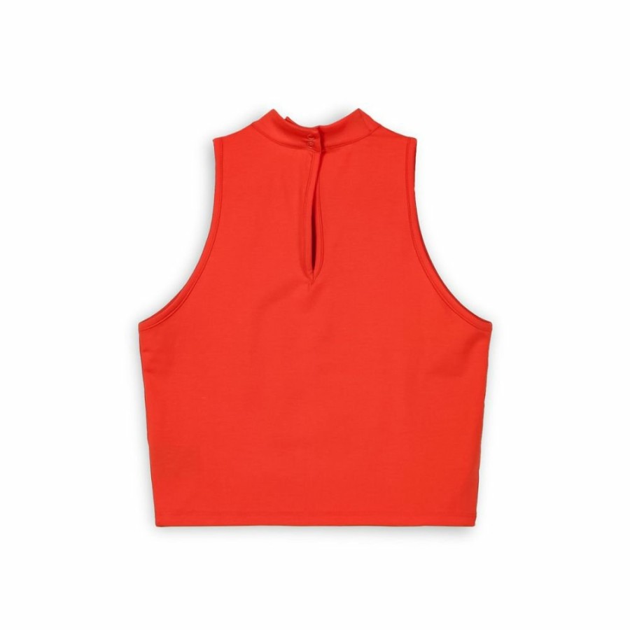 Grimey Tees & Tops | Grimey Lucky Dragon Girl Top - Red - Ss24