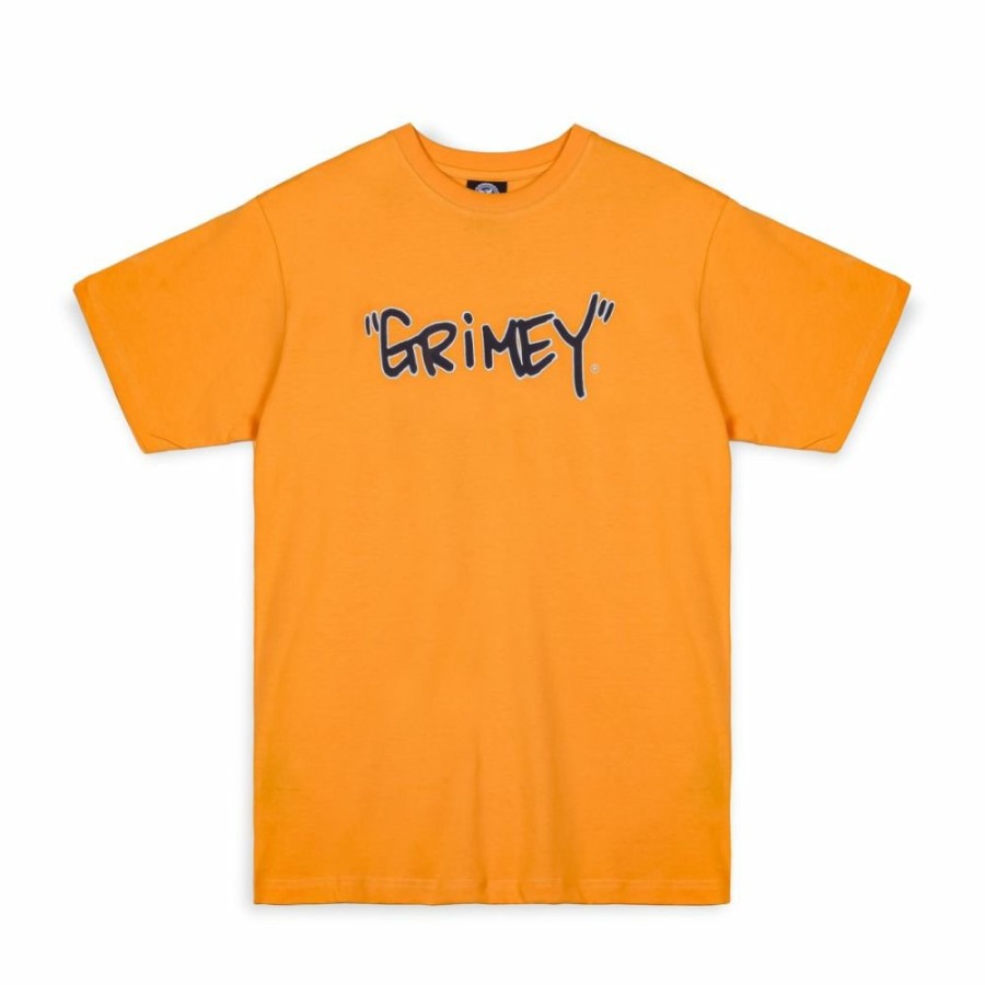 Grimey Organic | Camiseta Grimey The Tag Regular - Orange - Summer 23