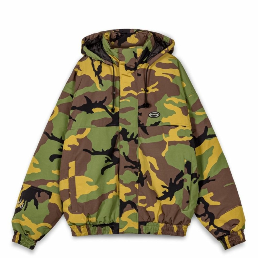 Grimey Jackets | Chaqueta Grimey The Strait Talk All Over Print Camo Pullover - Camo - Fw23