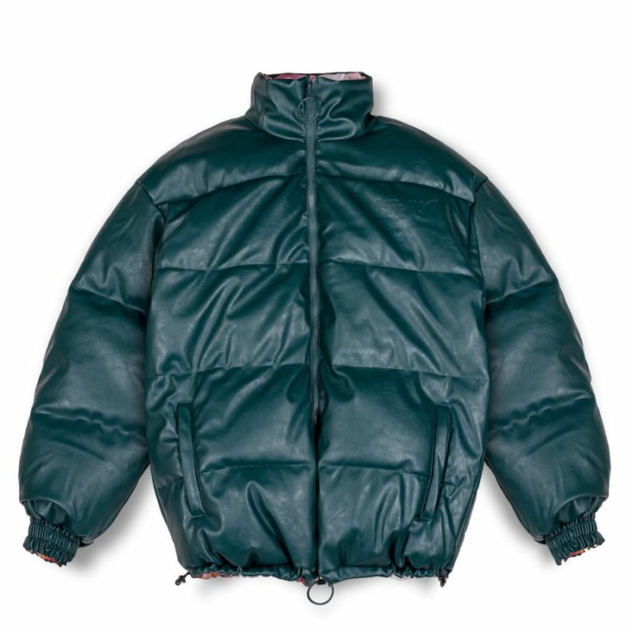 Grimey Jackets | Chaqueta Puffy Reversible Grimey "West Bound" - Green - Fall 22