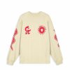 Grimey Organic | Camiseta Manga Larga Grimey Causing Panic - Cream - Ss24