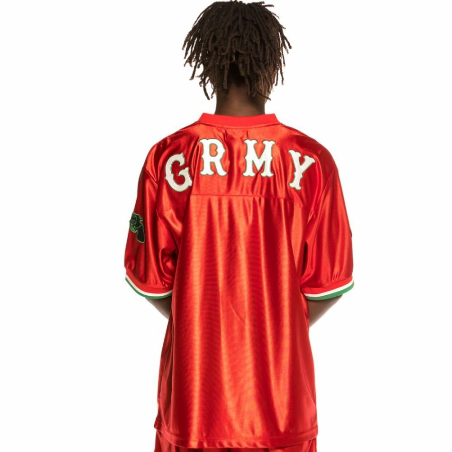 Grimey Tees | Camiseta Football Grimey "The Loot" - Red - Spring 21