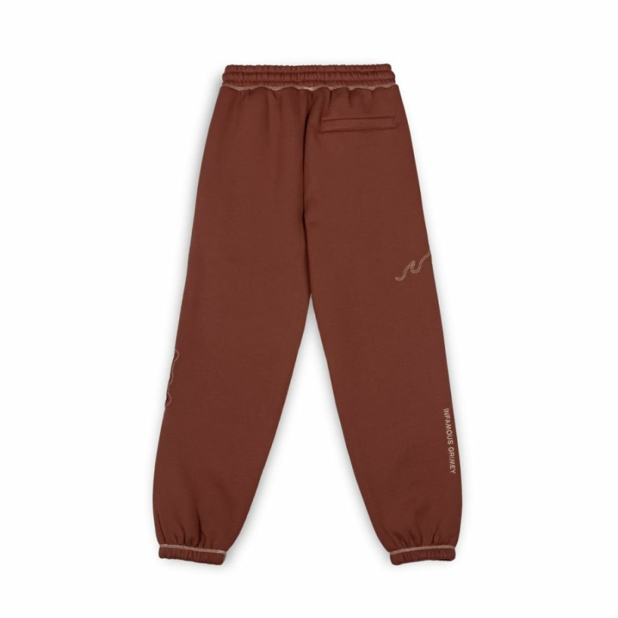 Grimey Pants | Pantalon Chandal Grimey Fire Route - Brown - Spring 23