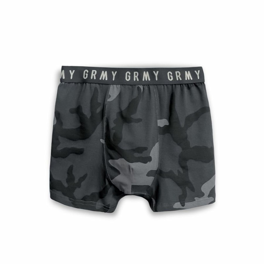 Grimey Misc | Grimey Tusker Temple All Over Print Boxer Shorts - Black - Fw23