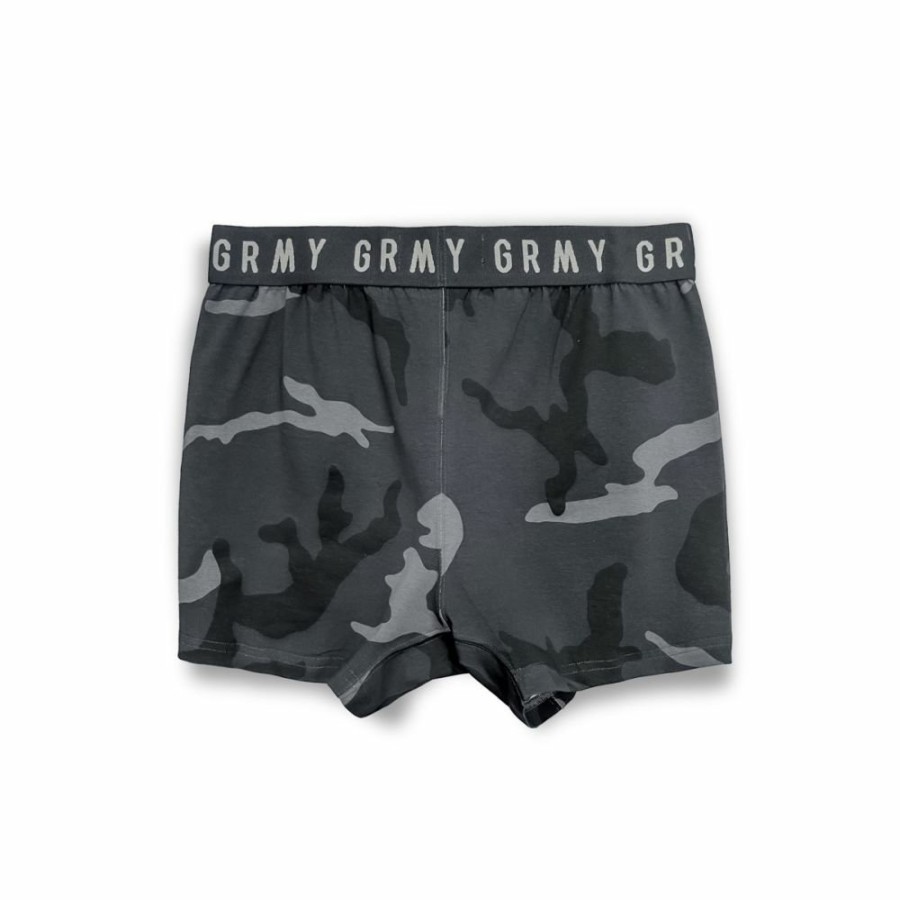 Grimey Misc | Grimey Tusker Temple All Over Print Boxer Shorts - Black - Fw23