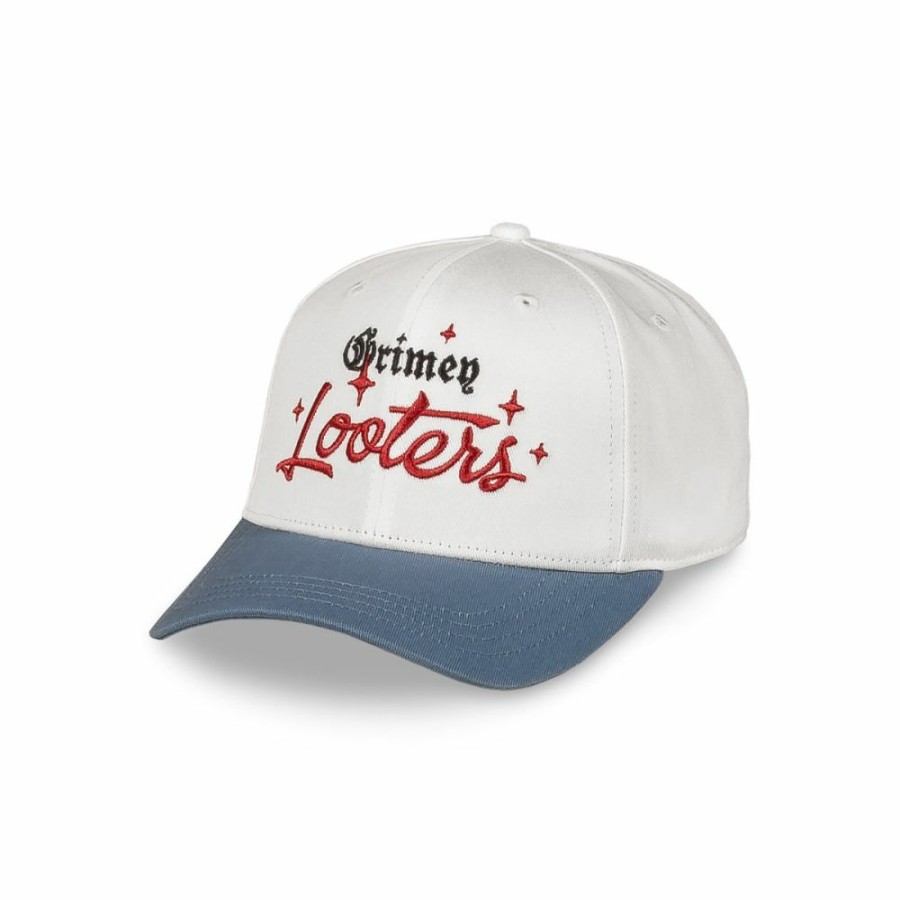 Grimey Head Wear | Gorra Grimey Causing Panic Los Nite Owls Curved Visor - White - Ss24