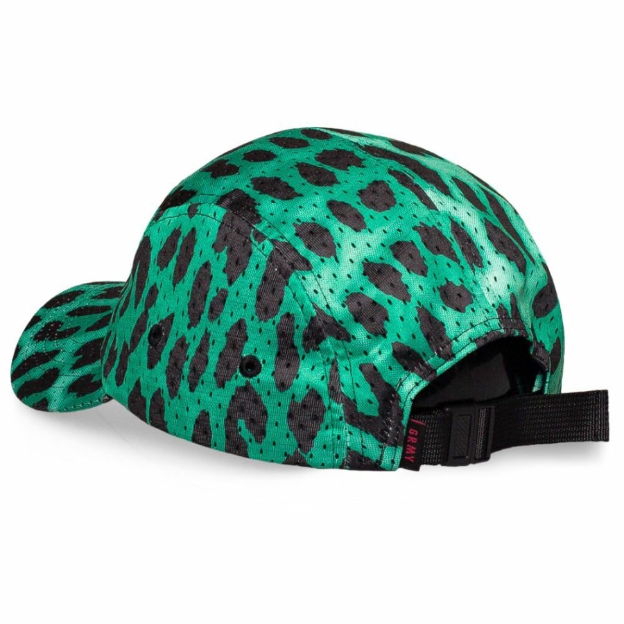 Grimey Head Wear | Grimey Yanga 5 Panelscap Ss20 Green