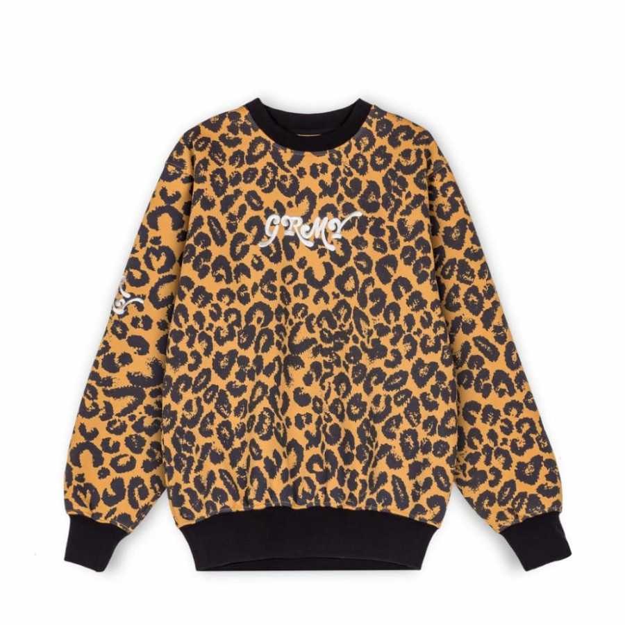 Grimey Sweatshirts | Sudadera Grimey "Westbound" All Over Print Crewneck - Leopard - Fall 22