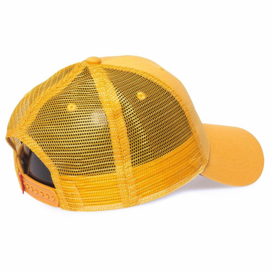 Grimey Head Wear | Grimey Smooth Ecstasy Trucker Cap Fw18 Mustard