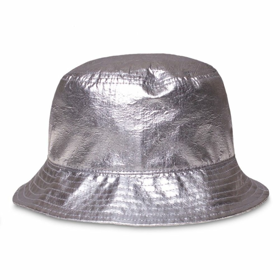 Grimey Head Wear | Grimey Planete Noire Bucket Fw19 Silver