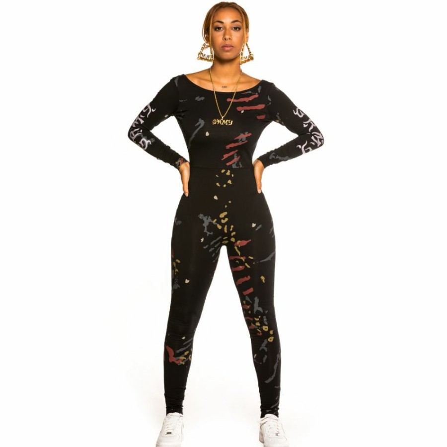 Grimey Dresses | Grimey "Jazz Thing" Jumpsuit - Black - Fall 21