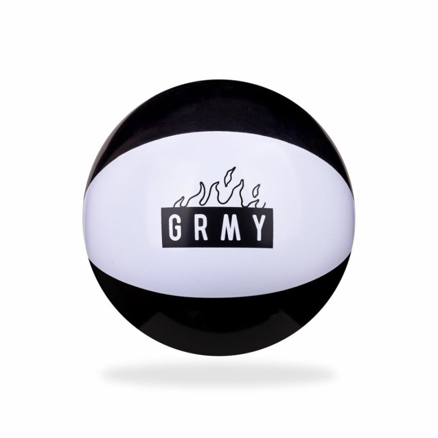 Grimey Misc | Grimey Cloven Tongues Inflated Beach Ball - Black - Summer 23