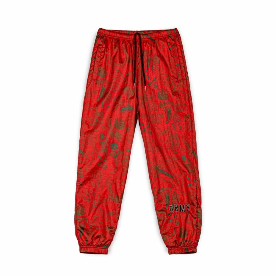 Grimey Pants | Pantalon Chandal Grimey The Toughest Satin Red - Spring 23