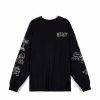 Grimey Tees | Camiseta Manga Larga Grimey The Toughest - Black - Spring 23