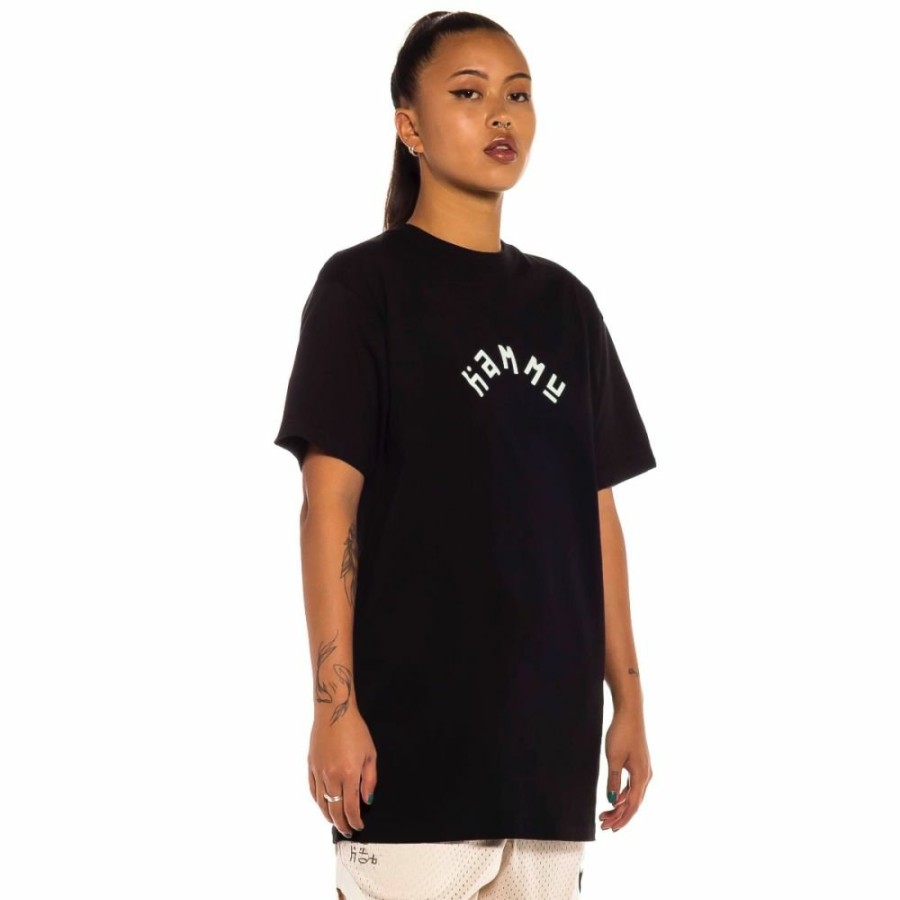 Grimey Tees & Tops | Grimey X Space Hammu Uni Tee - Black - Spring 22