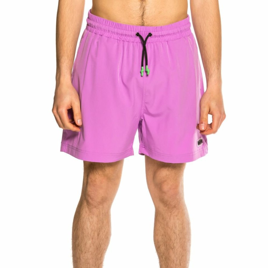 Grimey Swimwear | Grimey "Frenzy " Swimming Short - Purple - Summer 21