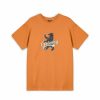 Grimey Organic | Camiseta Grimey Madrid The Connoisseur Regular - Orange - Fw23