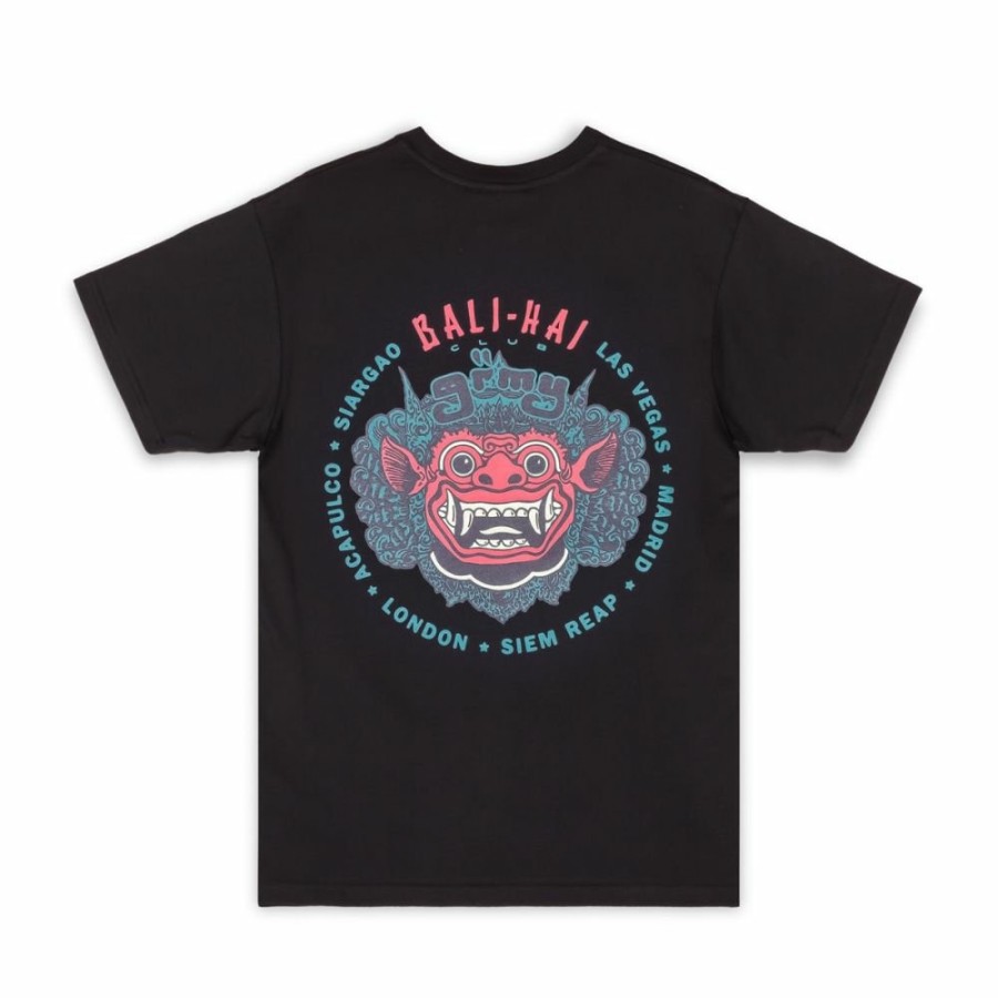 Grimey Tees | Camiseta Grimey The Bali-Hai Regular - Black - Spring 23