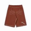 Grimey Shorts | Grimey Fire Route Baggy Sweatshorts - Brown - Spring 23