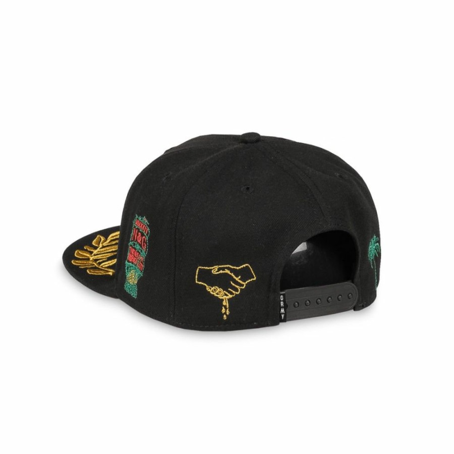 Grimey Head Wear | Gorra Grimey Mighty Harmonist Nautica X Grmy - Black - Ss24