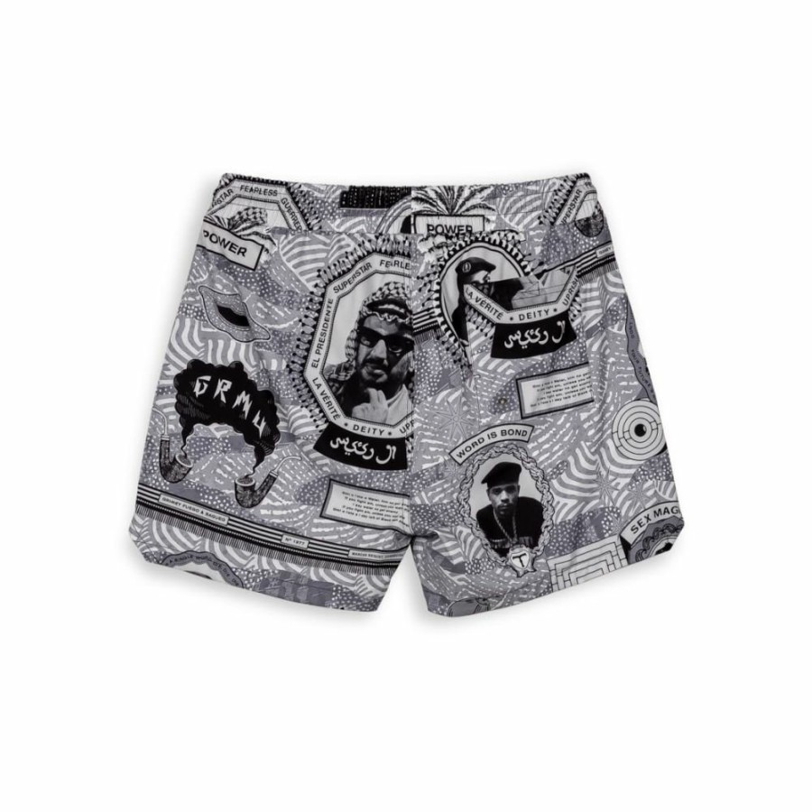 Grimey Swimwear | Banador Grimey Supastar - Black - Ss24